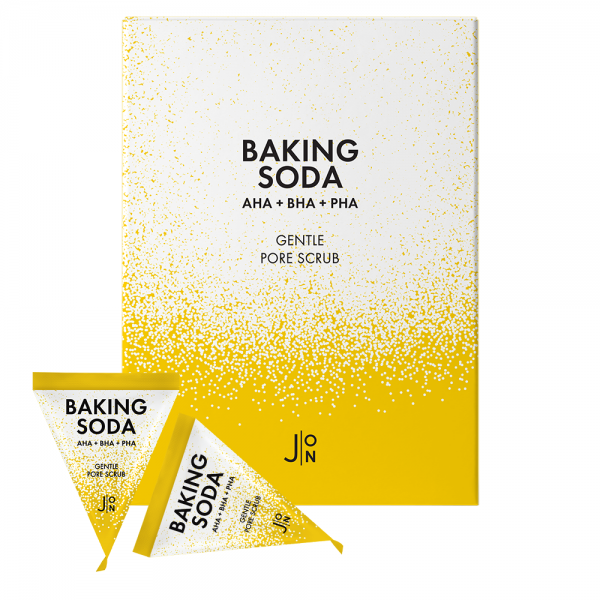 Скраб с содой в пирамидке глубокого очищения кожи Jon Baking Soda Gentle Pore Scrub, 5 мл 